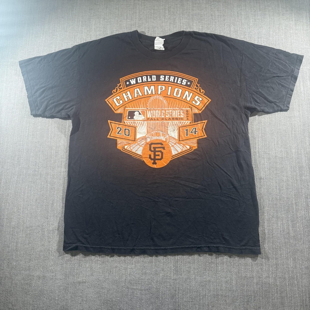San Francisco Giants Shirt Mens XL MLB Baseball 2014 World Series Champions Tee